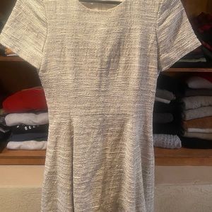 Grey tweed Theory dress